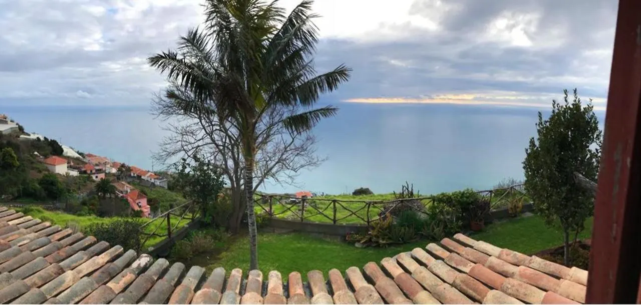 Sea-View House In Faja Da Ovelha With Garden And Terrace Villa Holiday home